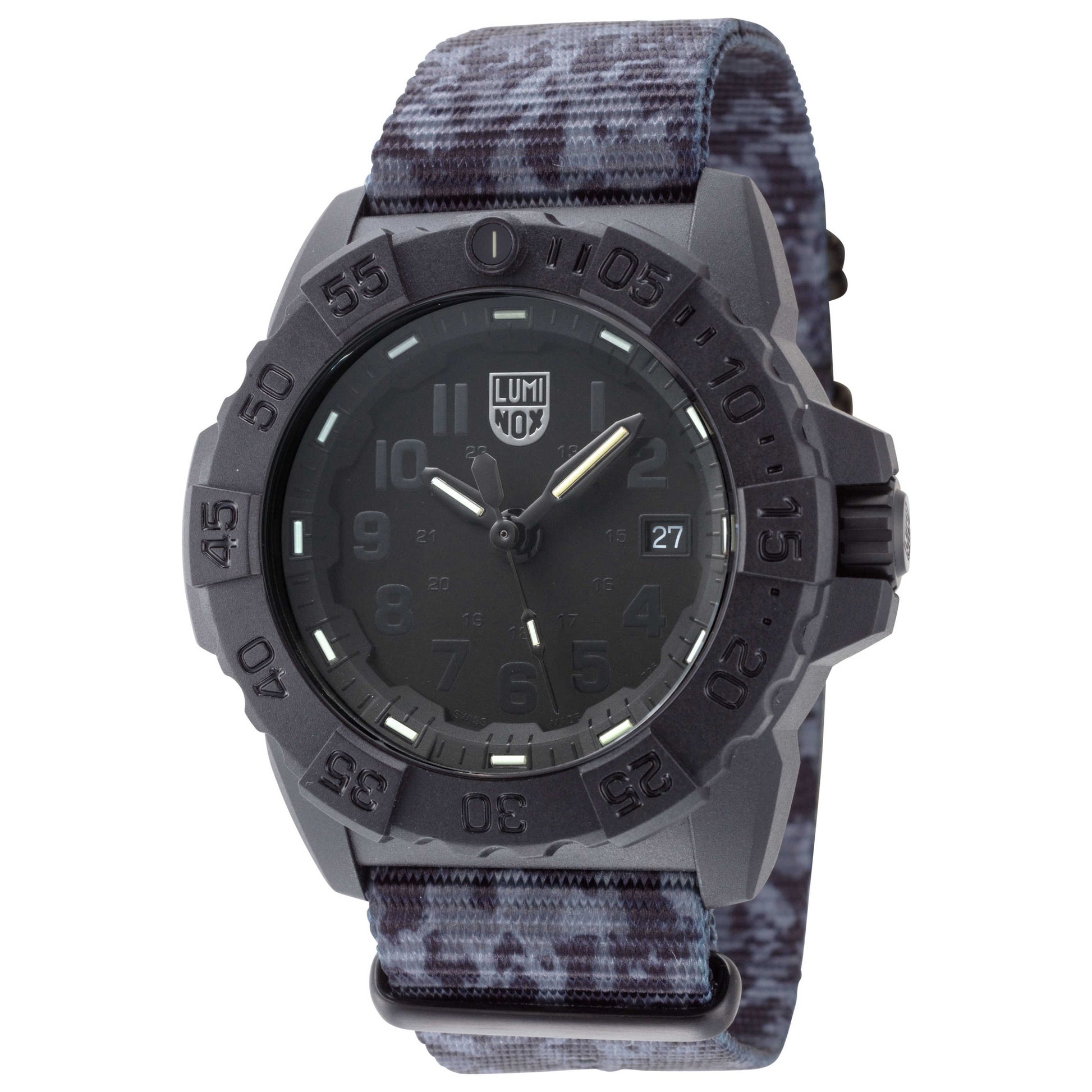 Front view of Luminox Navy Seal Men's Quartz Watch XS.CE01.BO