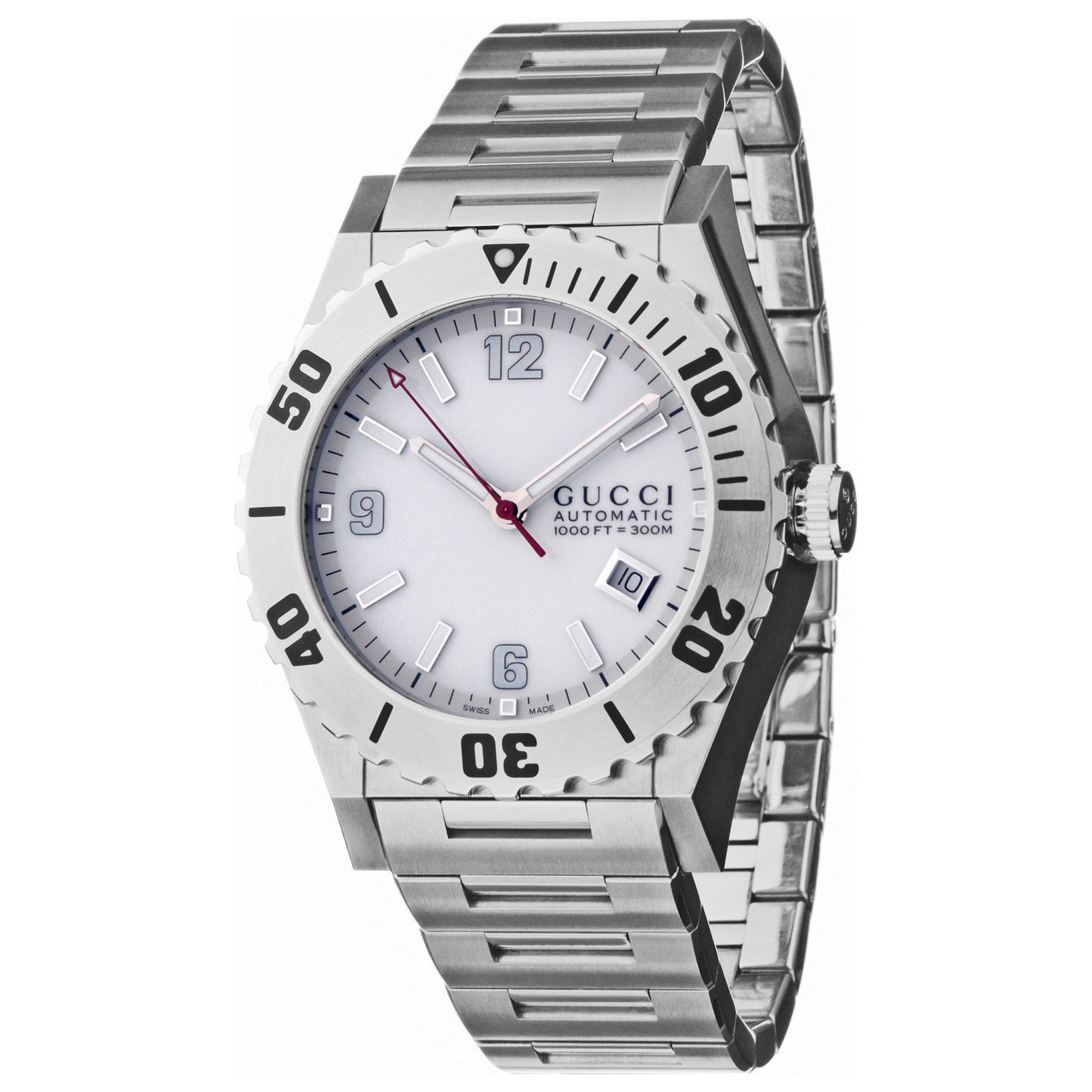 Front view of Gucci 101 Men's Automatic Watch YA115212