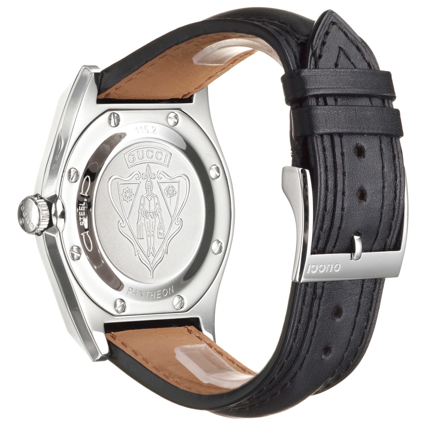 Gucci 115 Pantheon Men's Swiss Quartz (Battery-Powered) Watch YA115230 - Image #2