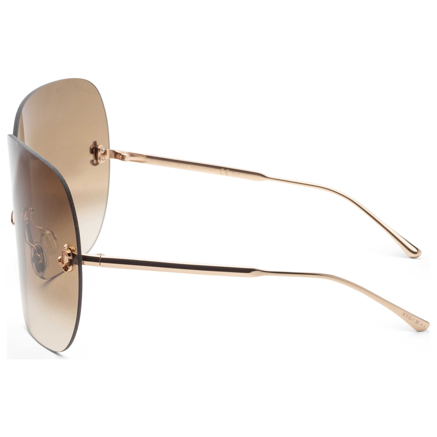 Left view of Jimmy Choo Zelma Women's Sunglasses ZELMAS-0J5G-HA