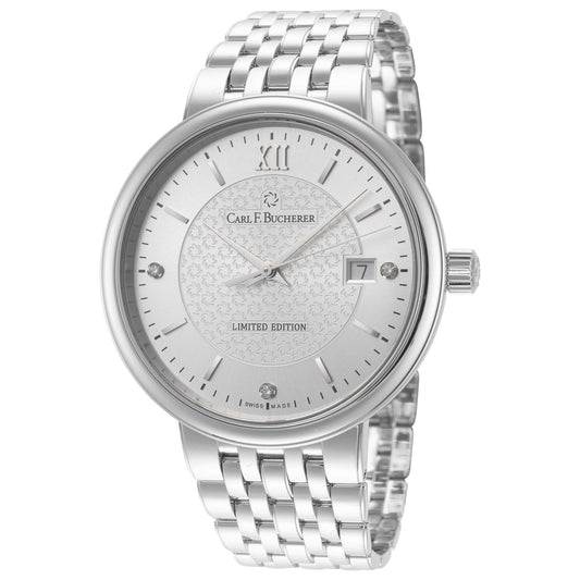 Front view of Carl F. Bucherer Adamavi AutoDate Men's Automatic Watch 00.10314.08.19.98