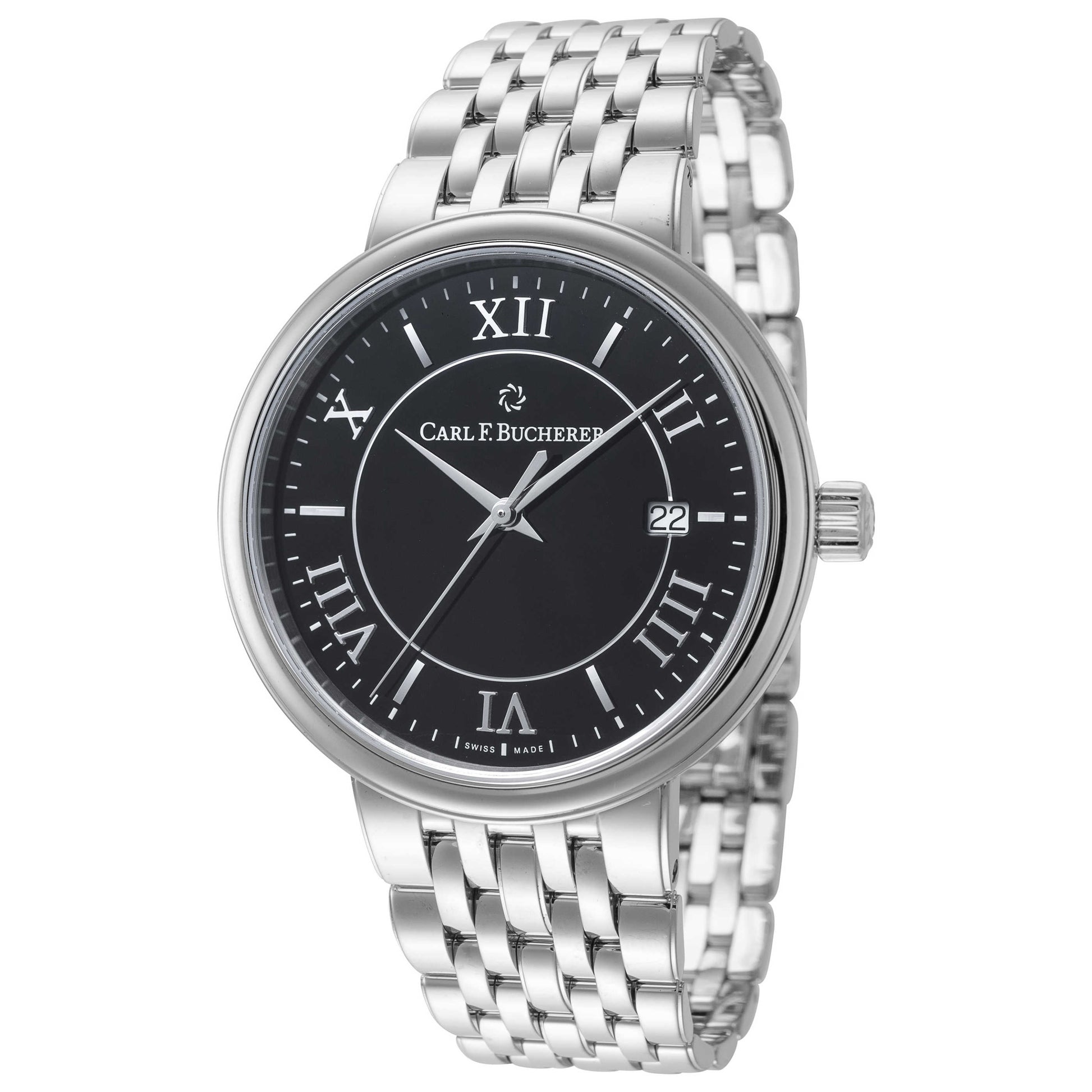 Front view of Carl F. Bucherer Adamavi Men's Automatic Watch 00.10314.08.35.21