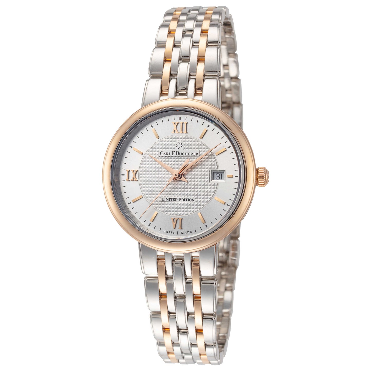 Front view of Carl F. Bucherer Adamavi Women's Quartz Watch 00.10315.07.15.98