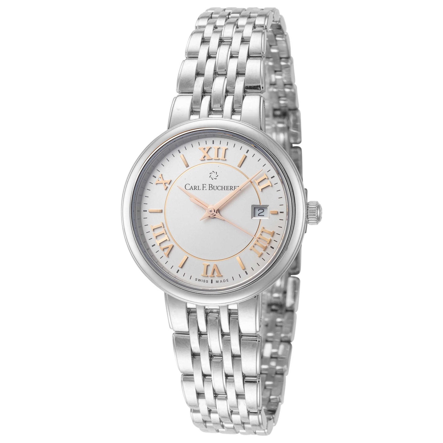 Front view of Carl F. Bucherer Adamavi Women's Quartz Watch 00.10315.08.15.22