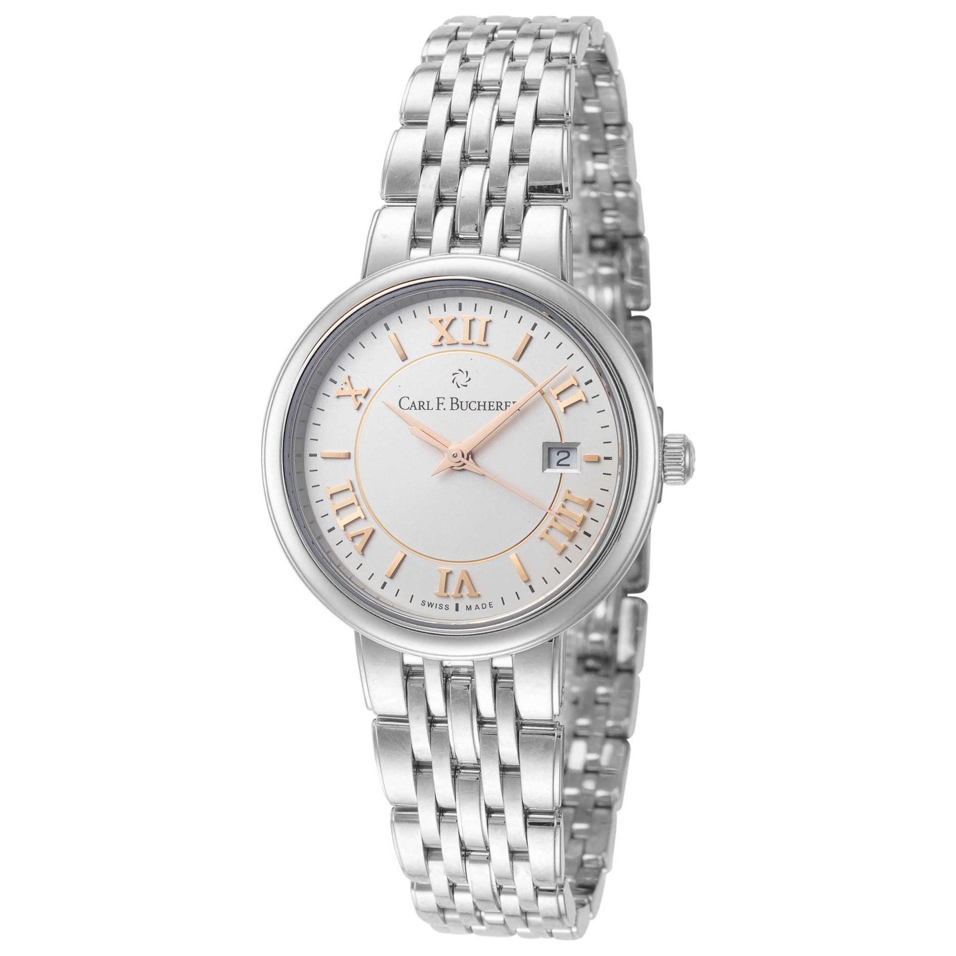 Front view of Carl F. Bucherer Adamavi Women's Quartz Watch 00.10315.08.15.22