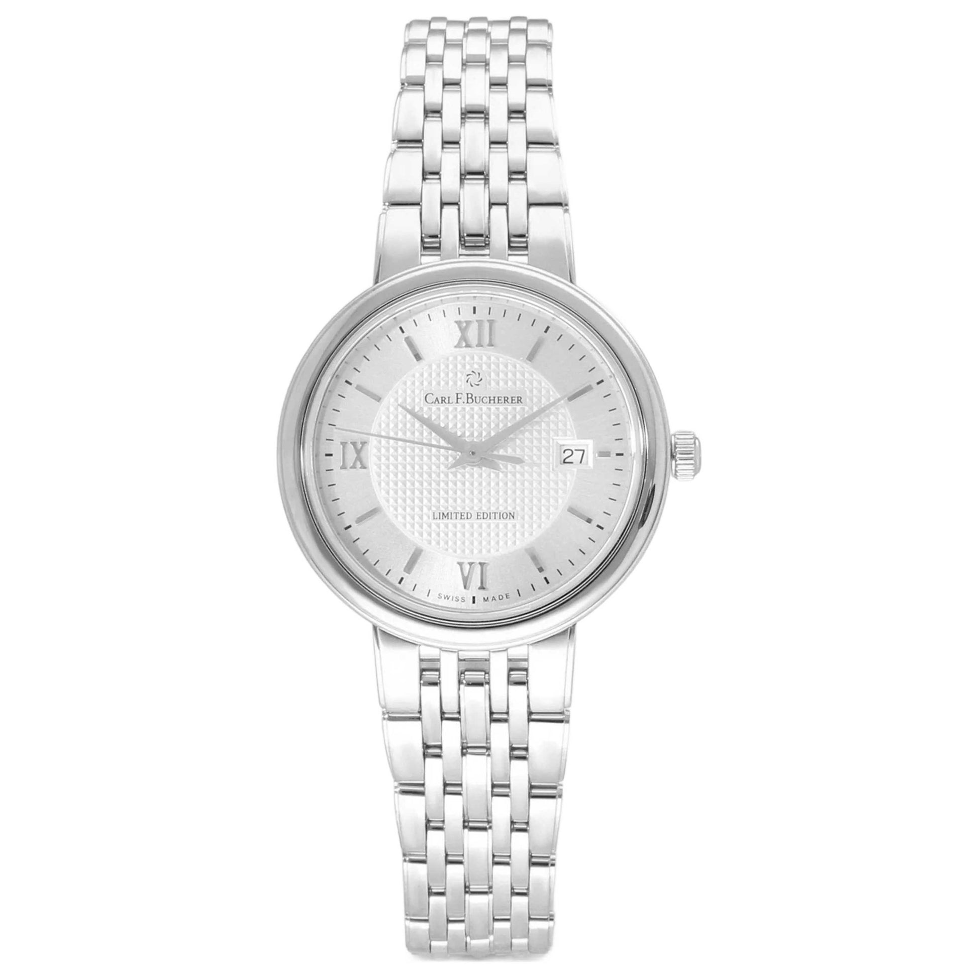 Front view of Carl F. Bucherer Adamavi Women's Automatic Watch 00.10315.08.15.98