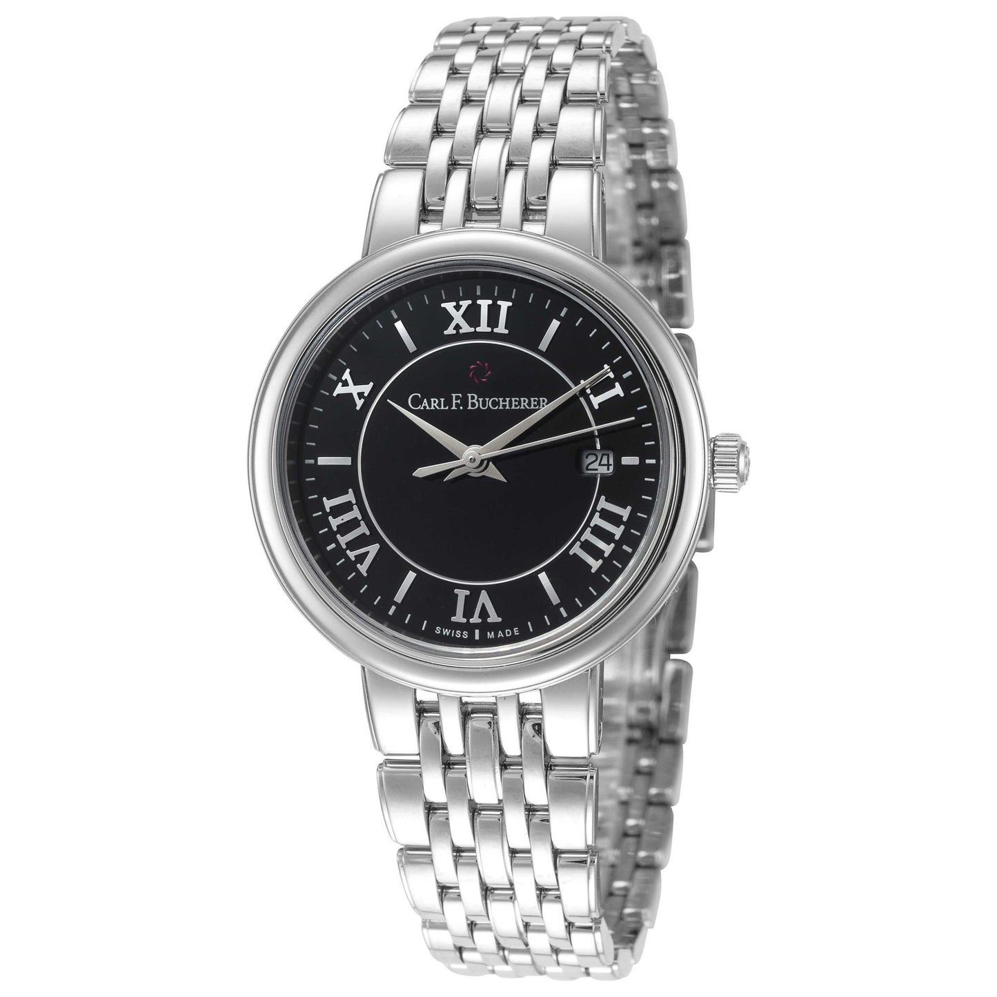 Front view of Carl F. Bucherer Adamavi Women's Quartz Watch 00.10315.08.35.21