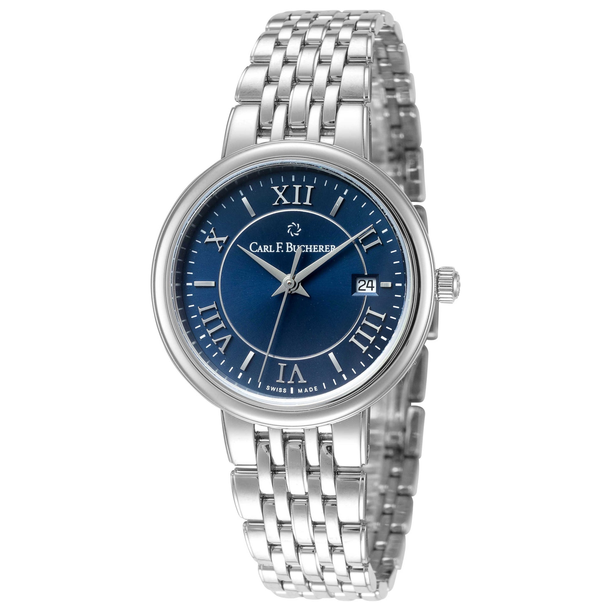 Front view of Carl F. Bucherer Adamavi Women's Quartz Watch 00.10315.08.55.21