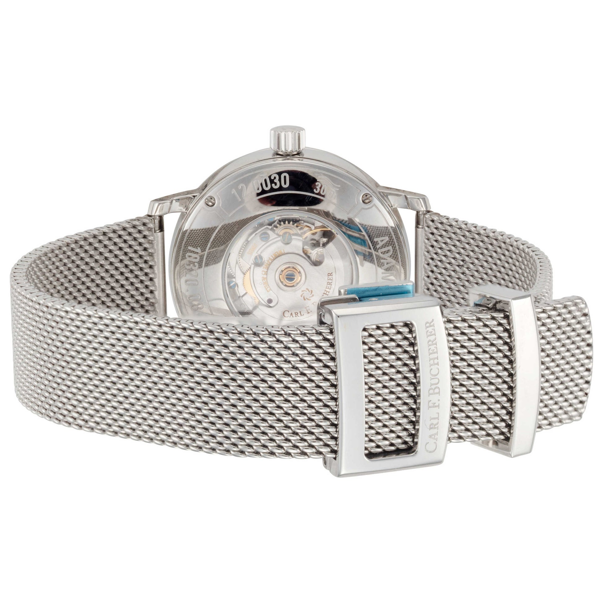 Back view of Carl F. Bucherer Adamavi Women's Automatic Watch 00.10320.08.17.22