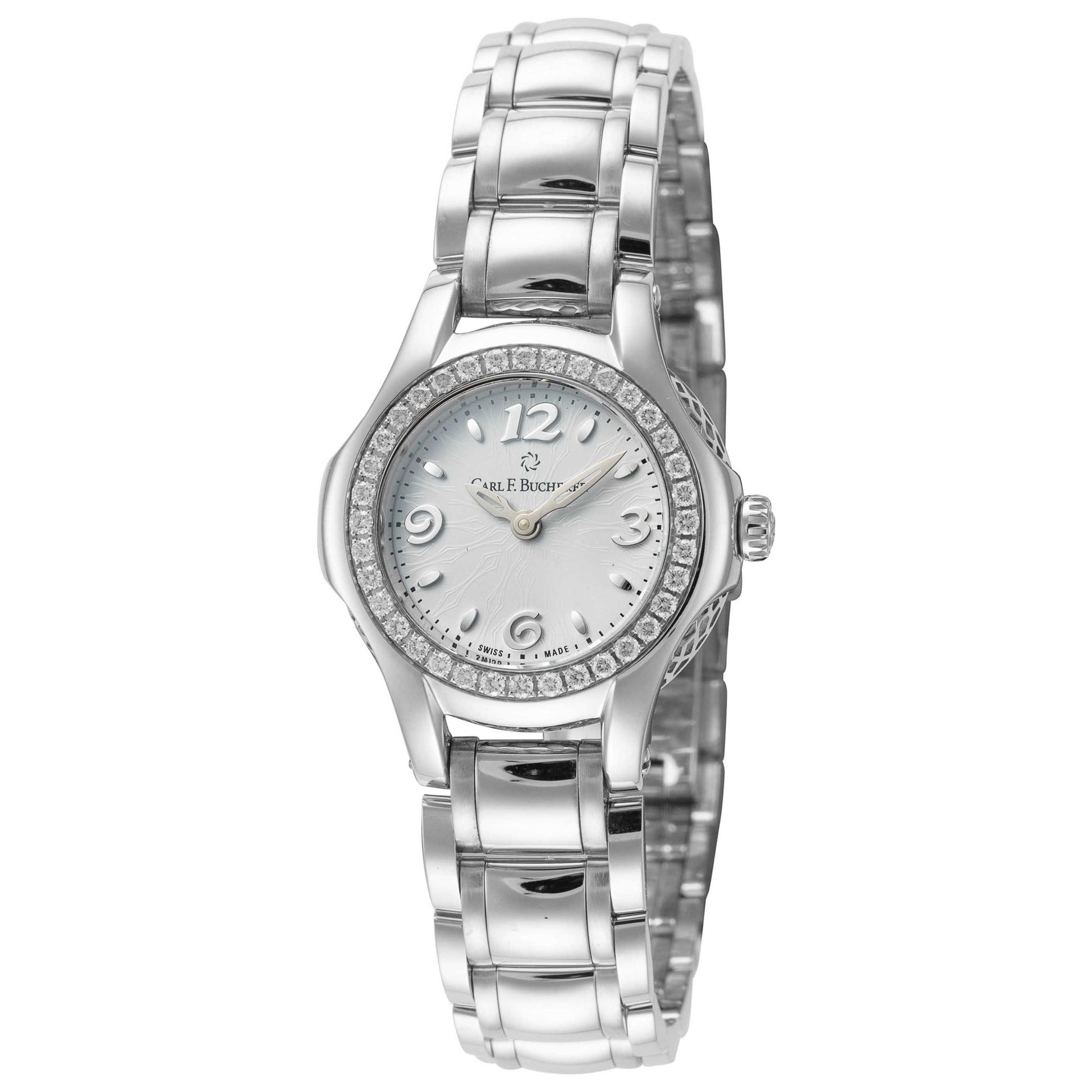 Front view of Carl F. Bucherer Pathos Princess Women's Quartz Watch 00.10521.08.26.31