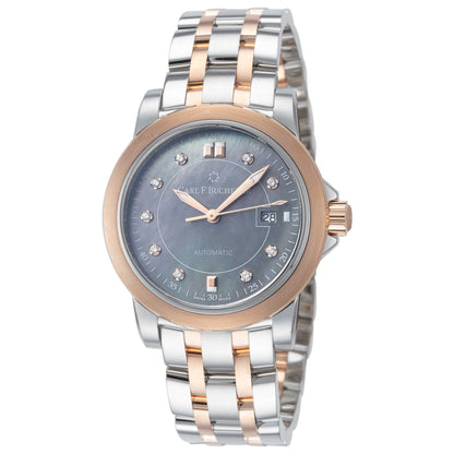 Front view of Carl F. Bucherer Patravi Women's Automatic Watch 00.10637.07.87.21