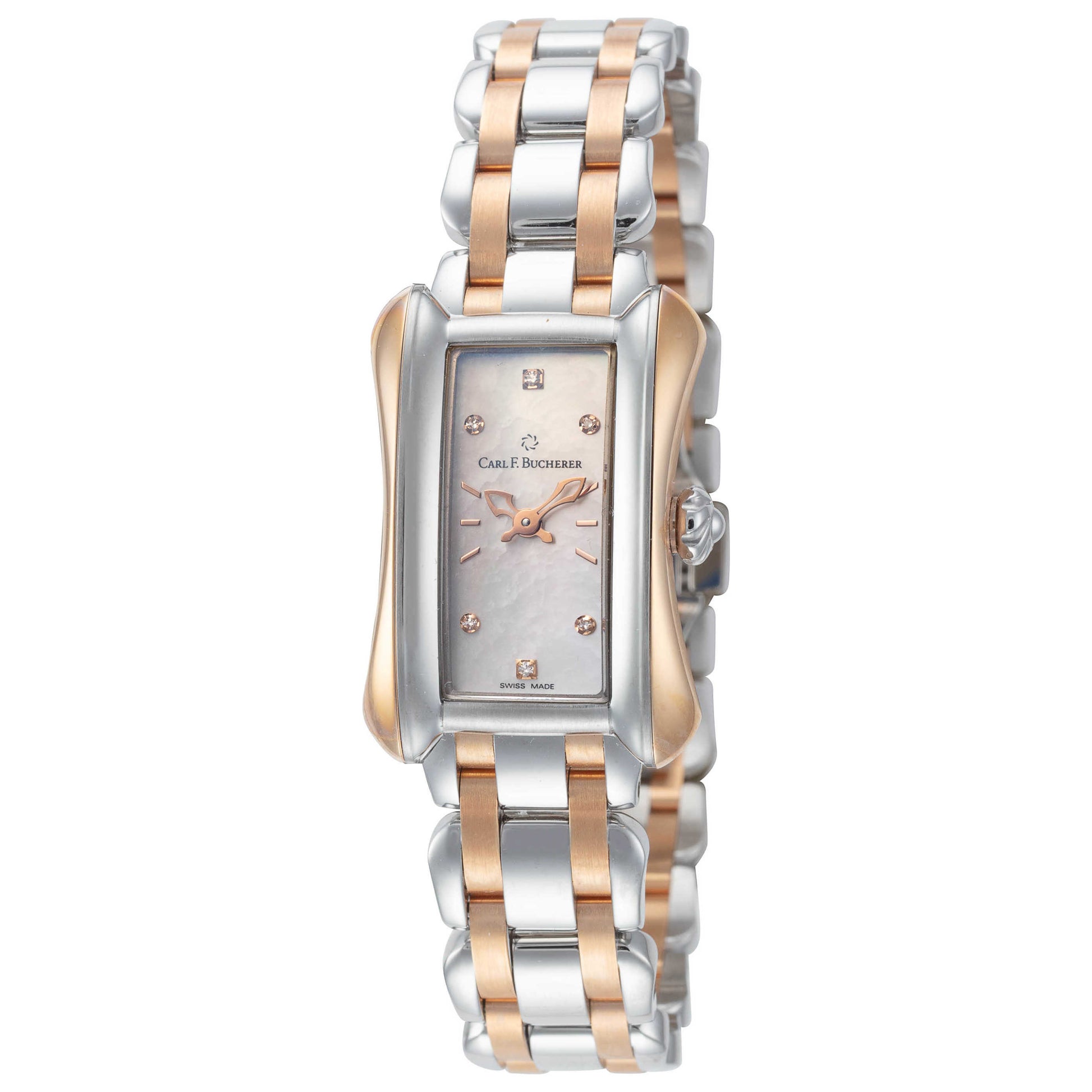 Front view of Carl F. Bucherer Alacria Princess Women's Quartz Watch 00.10703.07.77.21