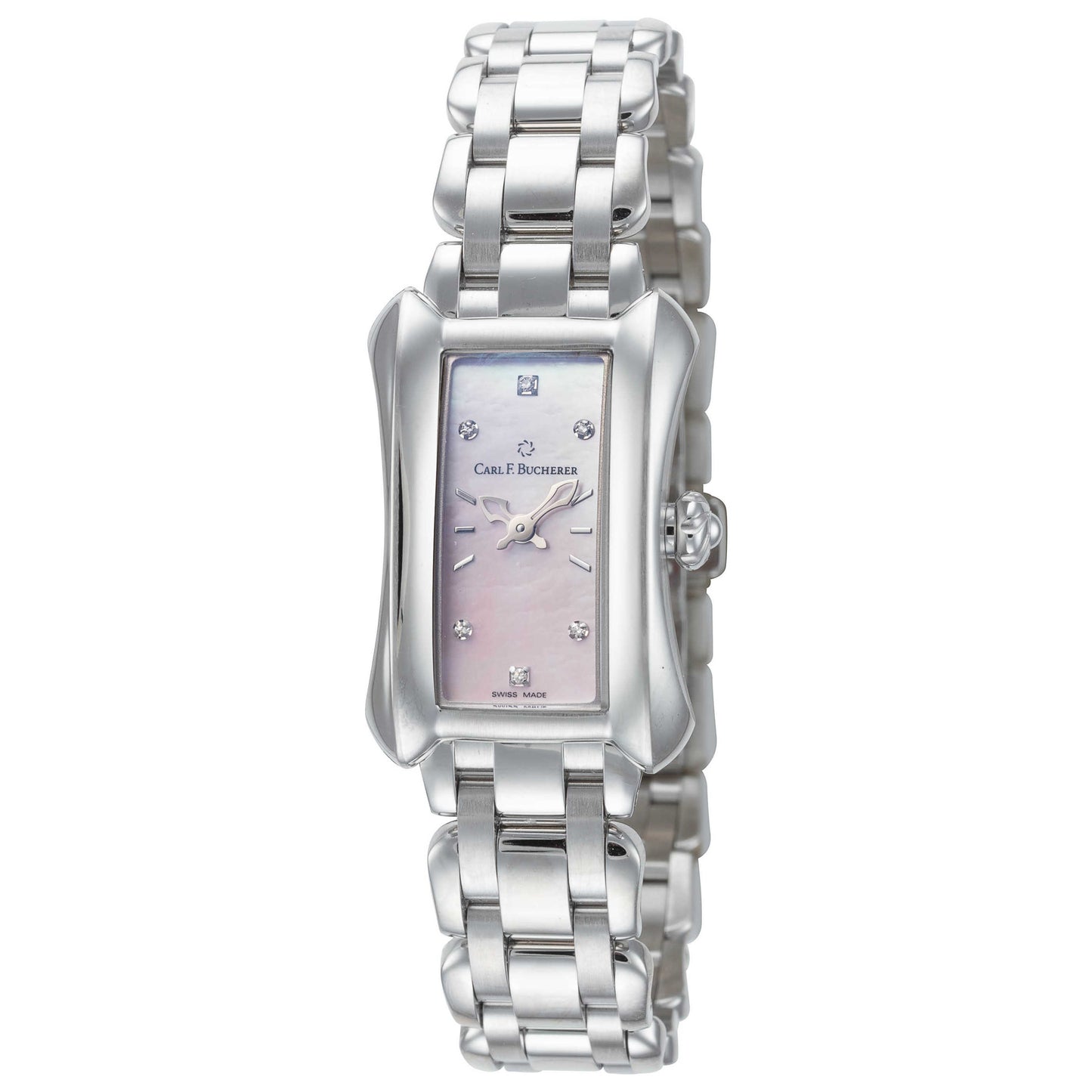 Front view of Carl F. Bucherer Alacria Princess Women's Quartz Watch 00.10703.08.77.21