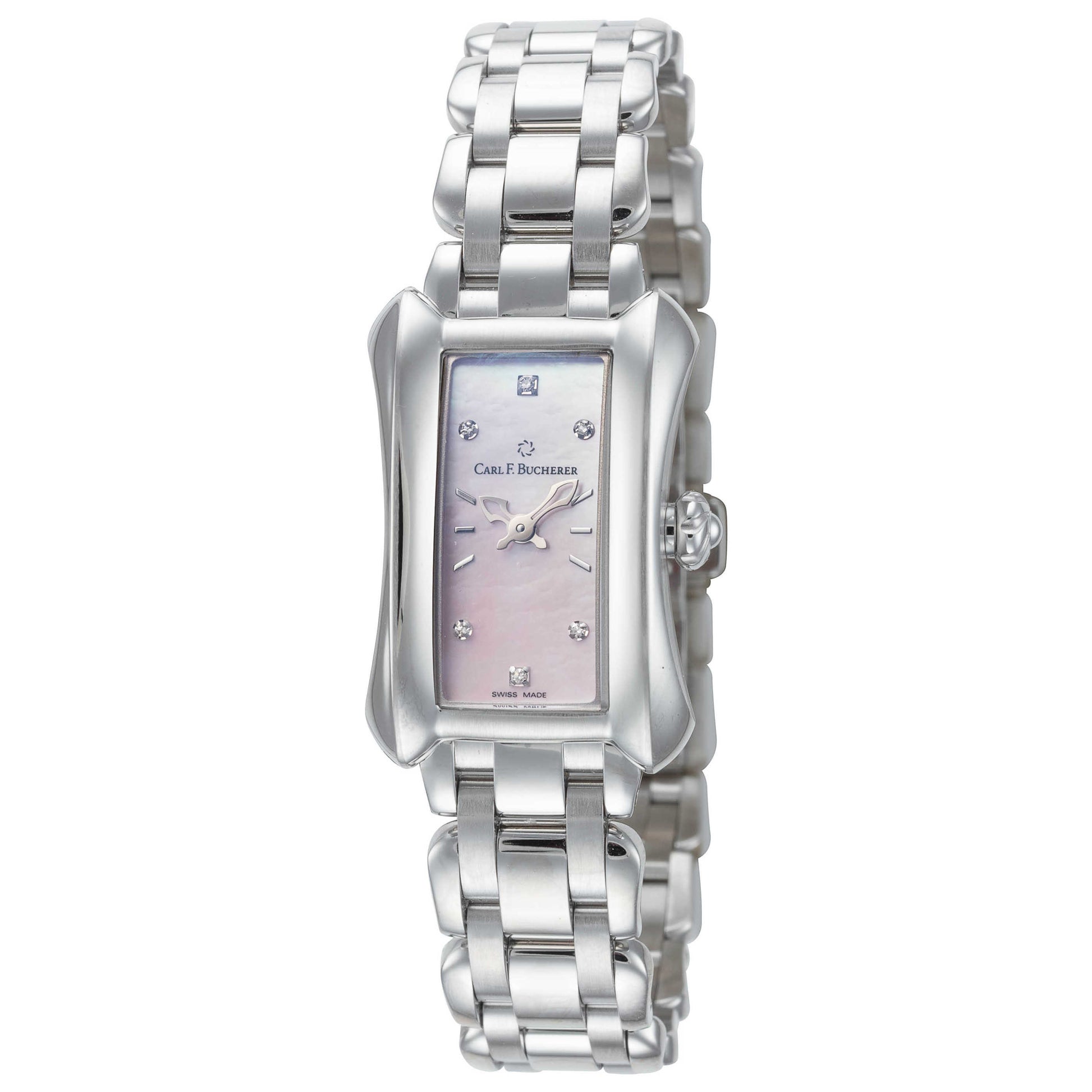 Front view of Carl F. Bucherer Alacria Princess Women's Quartz Watch 00.10703.08.77.21
