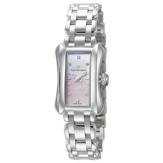 Front view of Carl F. Bucherer Alacria Princess Women's Quartz Watch 00.10703.08.77.21