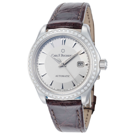 Front view of Carl F. Bucherer Manero Women's Automatic Watch 00.10911.08.13.11