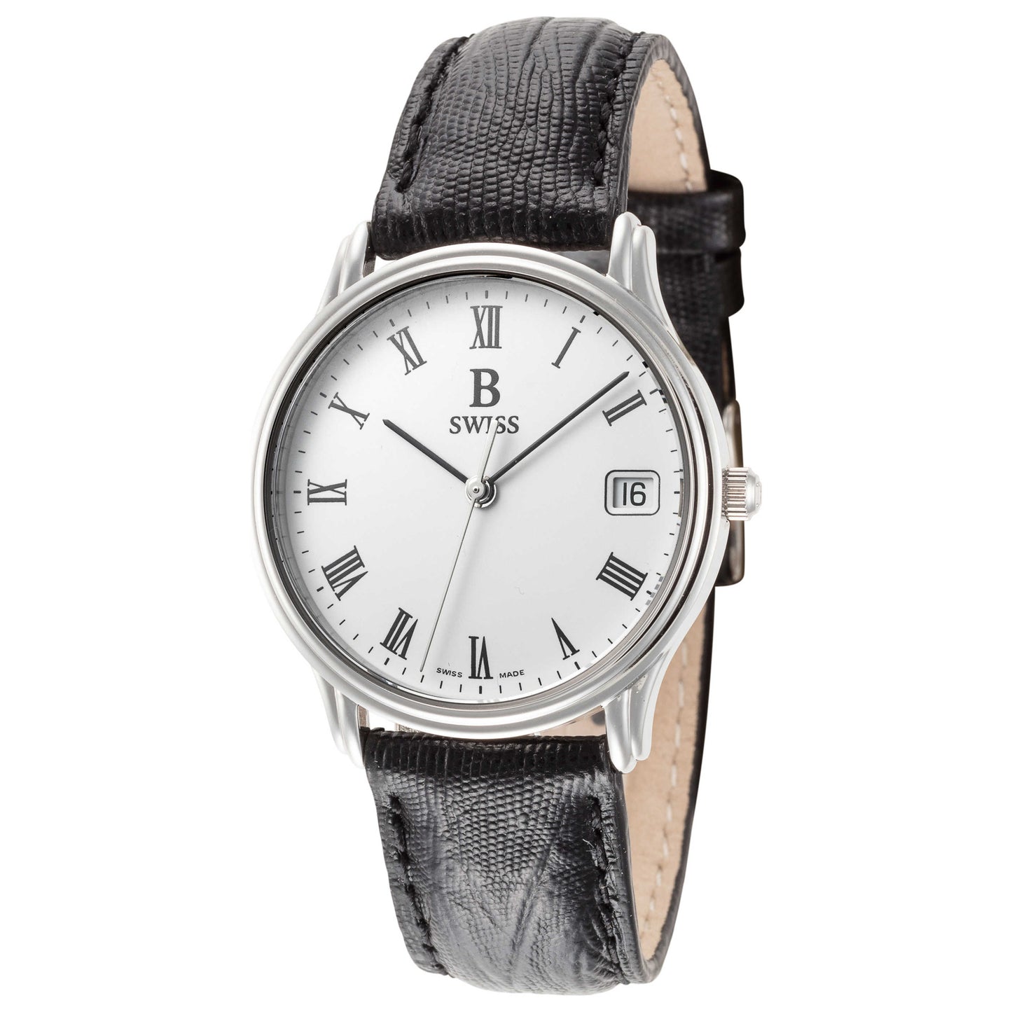 Front view of B Swiss Classic Men's Quartz Watch 00.50001.08.21.01