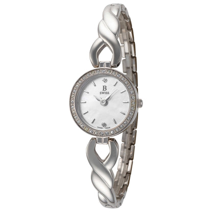 Front view of B Swiss Dress Women's Quartz Watch 00.90014.08.79.31
