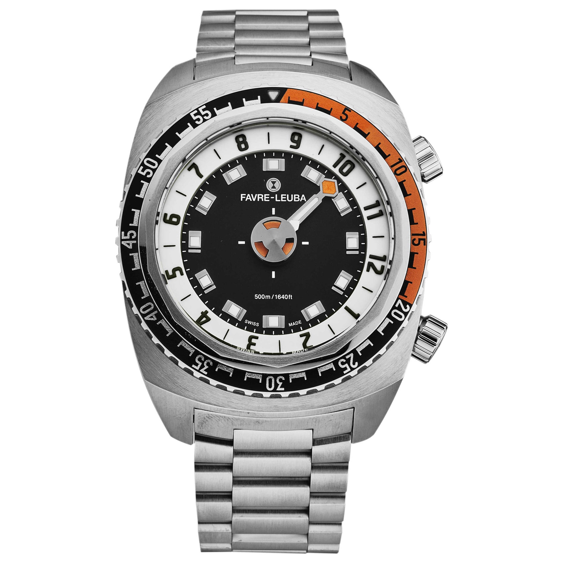 Front view of Favre-Leuba Raider Harpoon Men's Automatic Watch 001010108.13.20