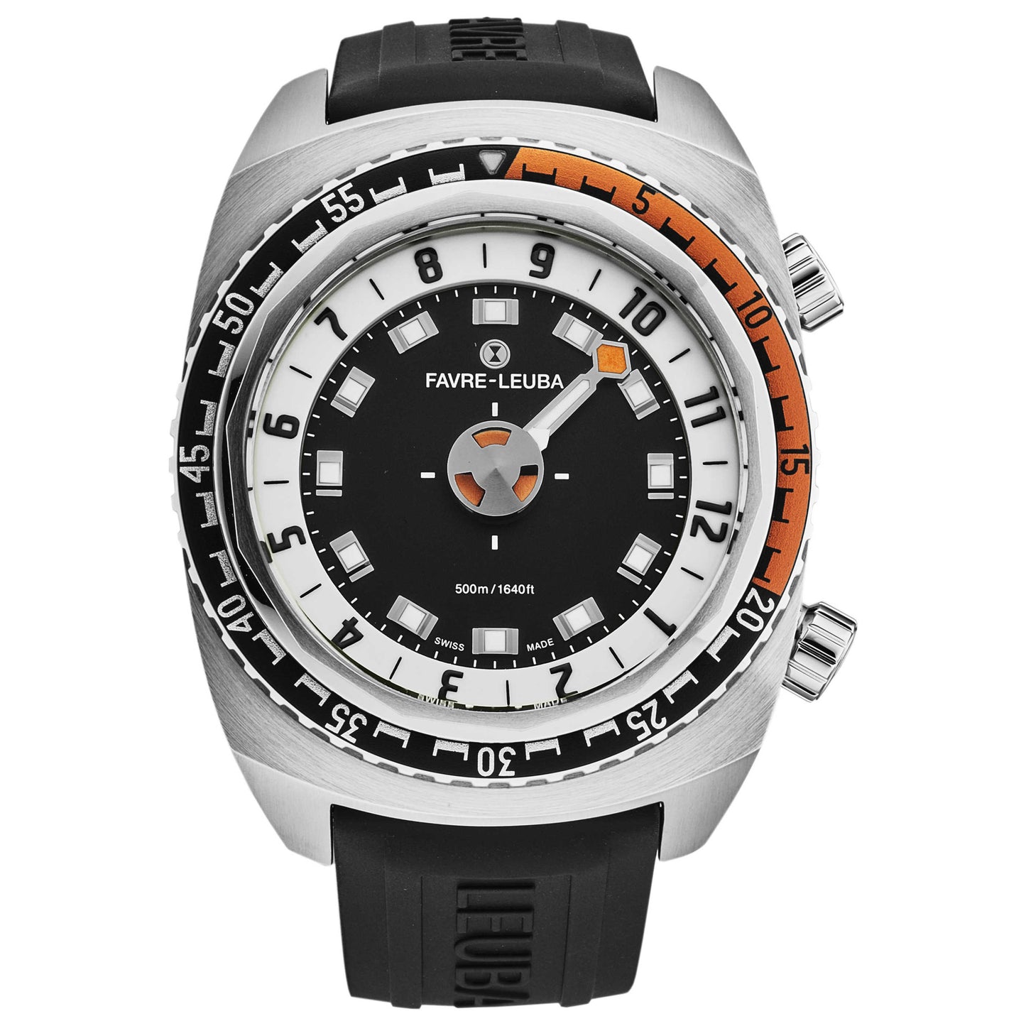Front view of Favre-Leuba Raider Harpoon Men's Automatic Watch 001010108.13.31