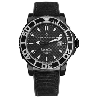 Front view of Carl F. Bucherer Patravi Men's Automatic Watch 0010632283301