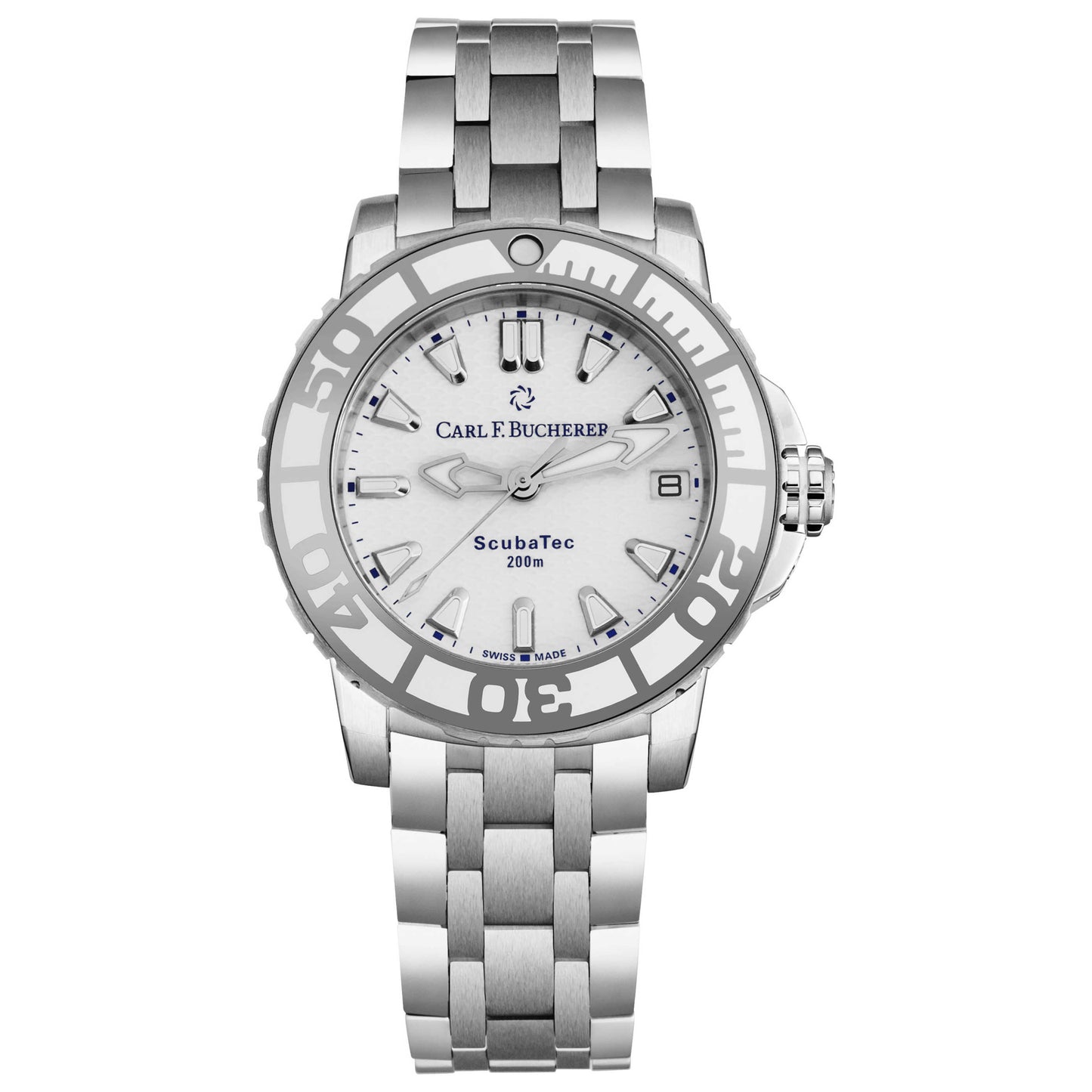Front view of Carl F. Bucherer Patravi Women's Automatic Watch 0010634232321
