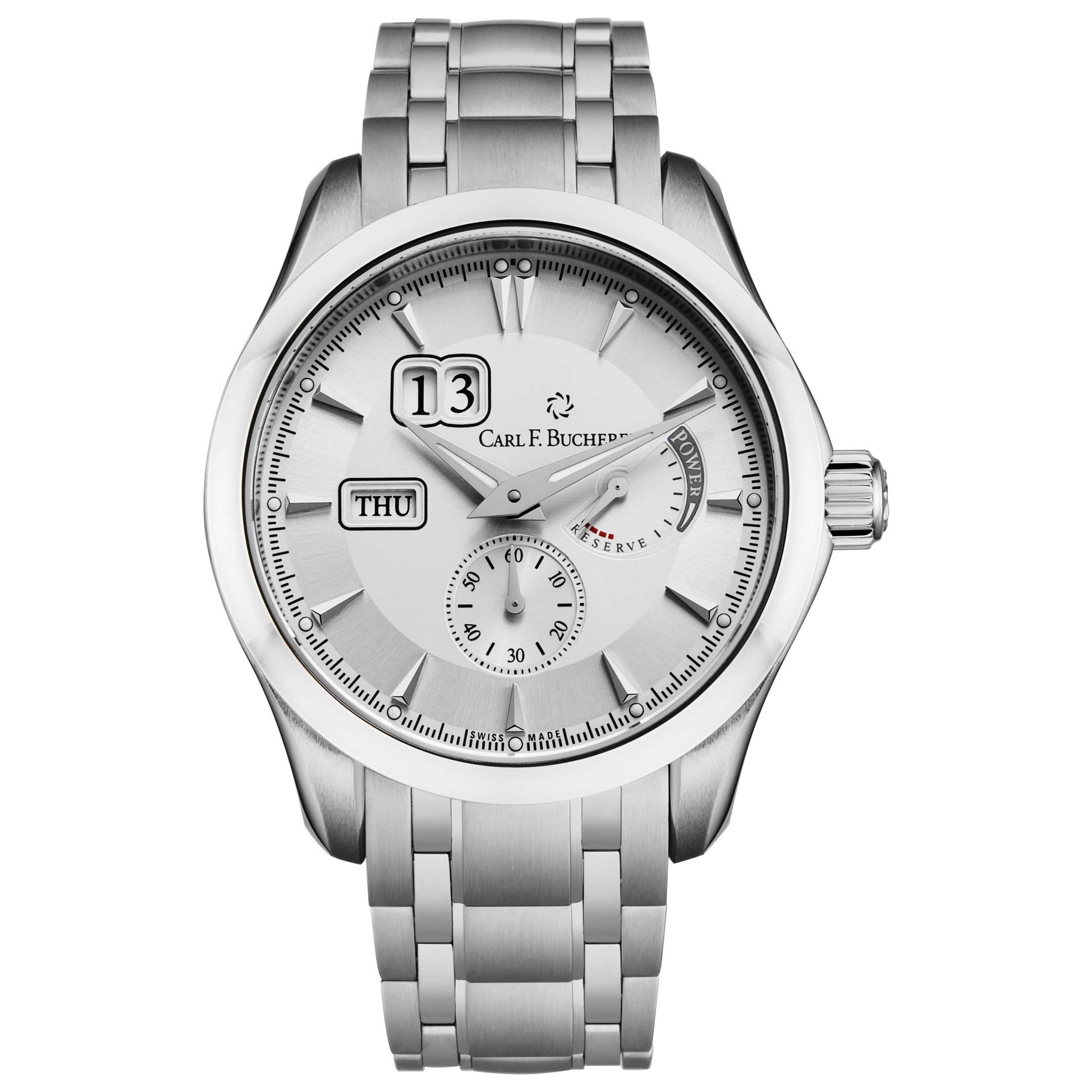 Front view of Carl F. Bucherer Manero Men's Automatic Watch 0010912081321