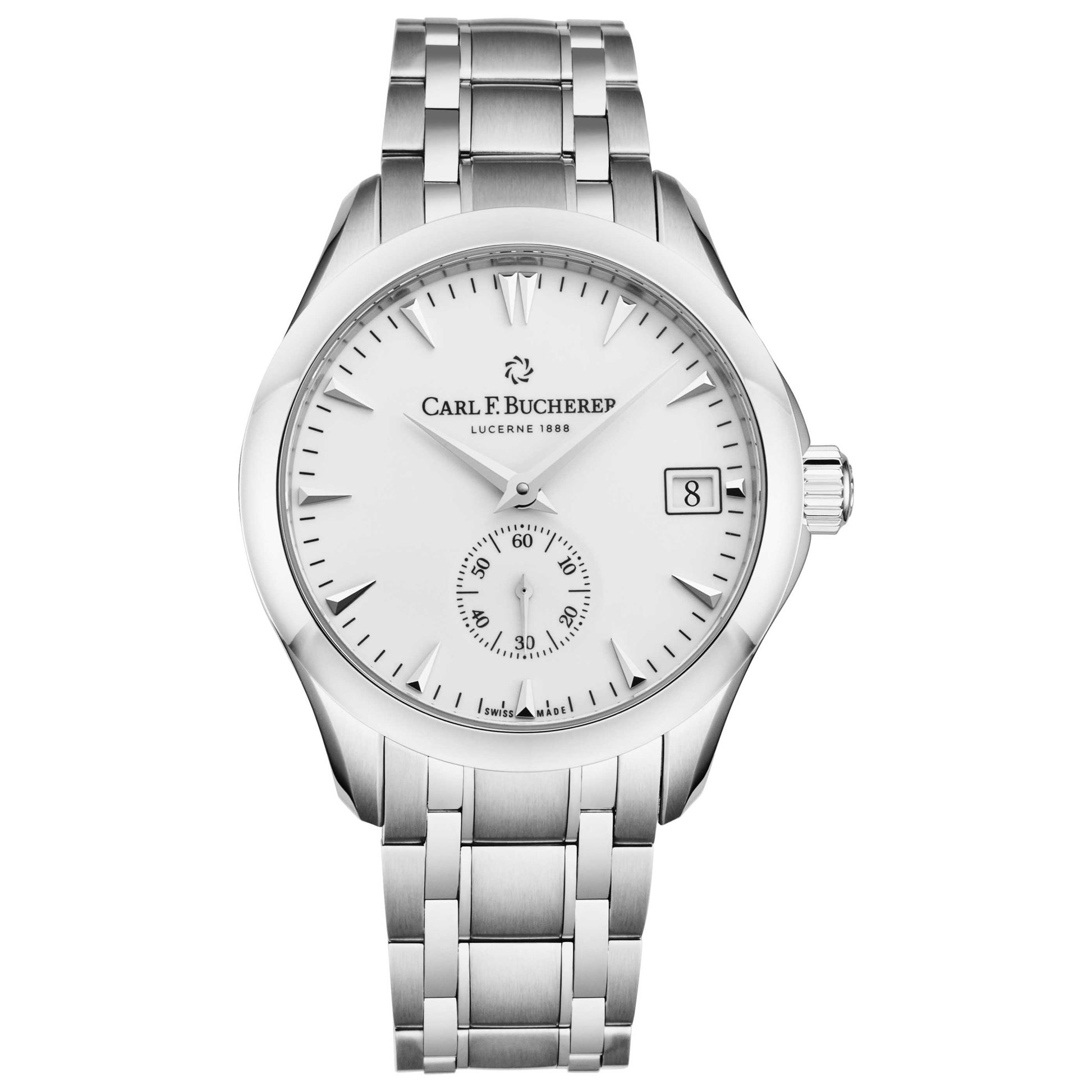 Front view of Carl F. Bucherer Manero Men's Automatic Watch 0010917082321