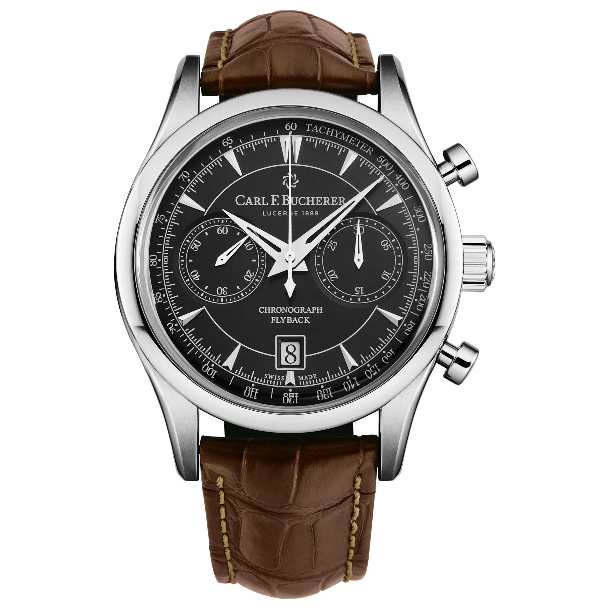 Front view of Carl F. Bucherer Manero Men's Automatic Watch 0010919083301