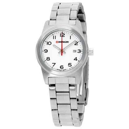 Front view of Wenger Field Women's Quartz Watch 01-0411-134