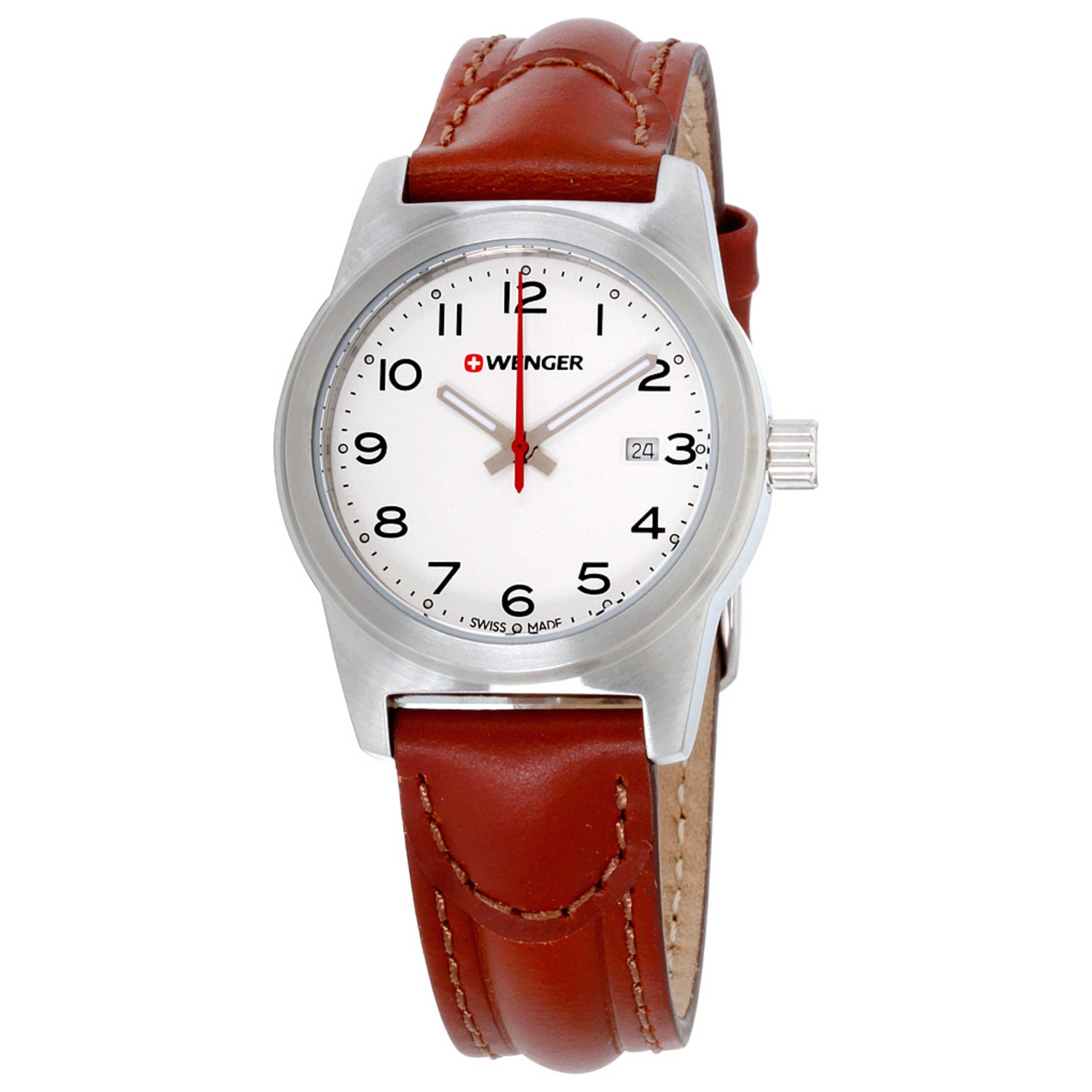 Front view of Wenger Field Women's Quartz Watch 01-0411-142CB