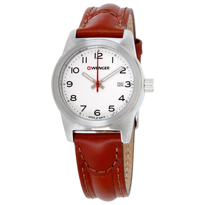 Front view of Wenger Field Women's Quartz Watch 01-0411-142CB