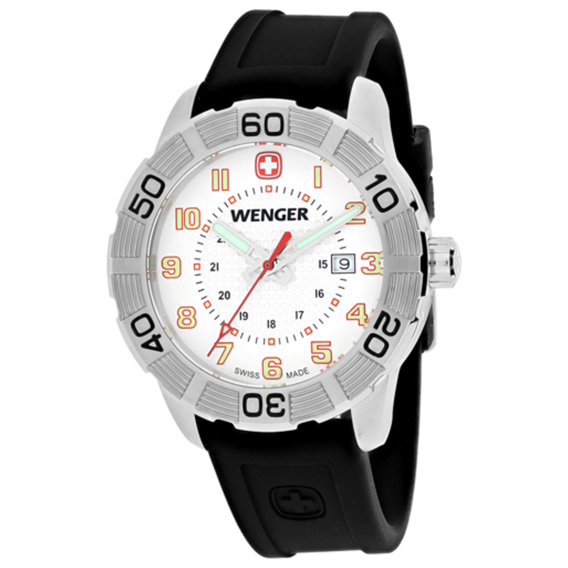 Front view of Wenger Roadster Men's Quartz Watch 01-0851-104