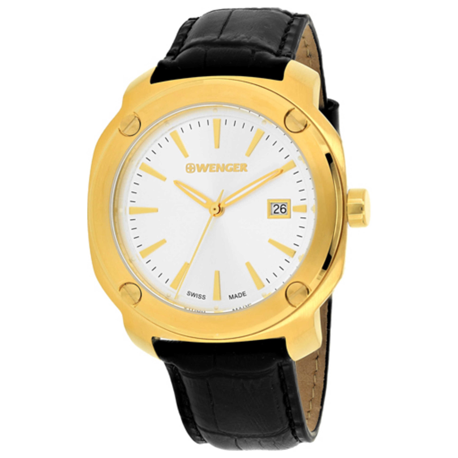 Front view of Wenger Edge Men's Quartz Watch 01-1141-113