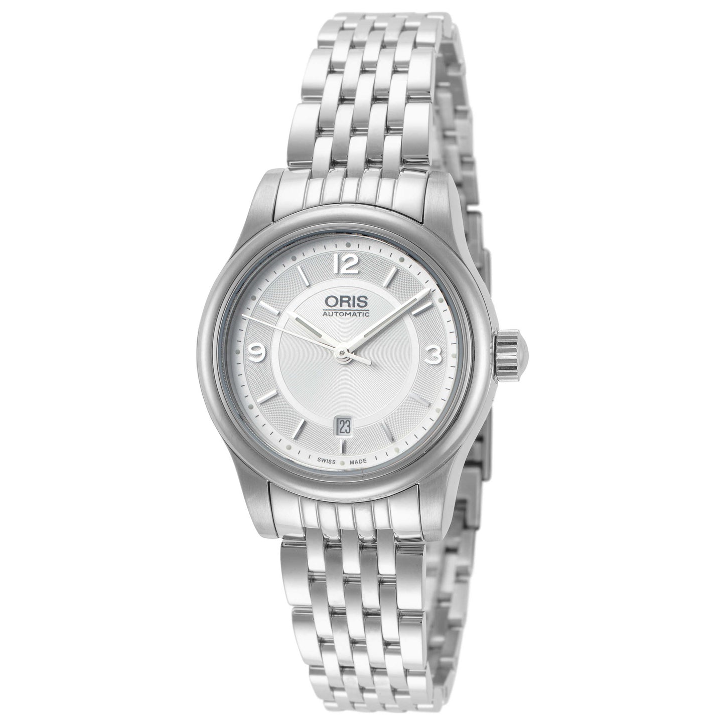 Front view of Oris Classic Women's Automatic Watch 01-561-7650-4031-07-8-14-10