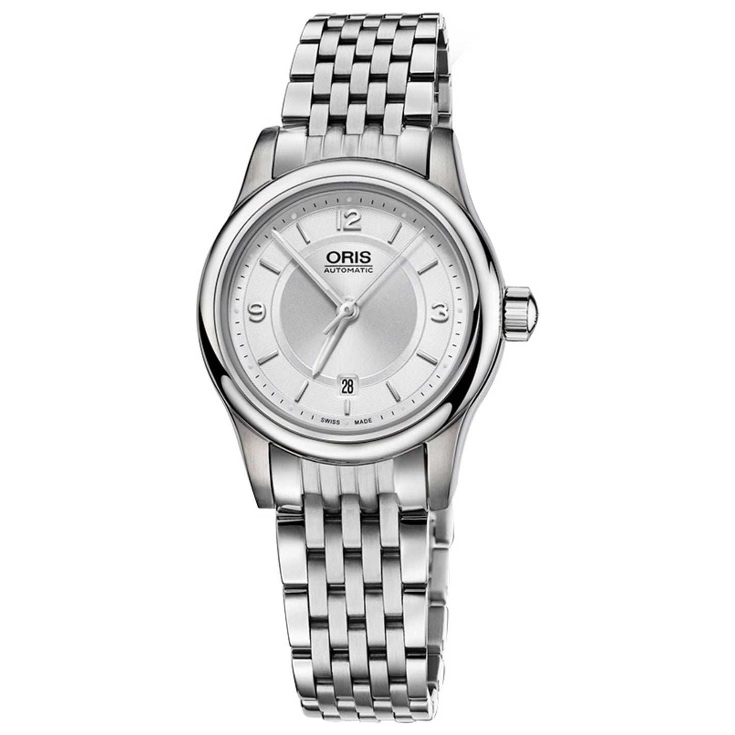 Front view of Oris Classic Women's Automatic Watch 01-561-7650-4031-07-8-14-61