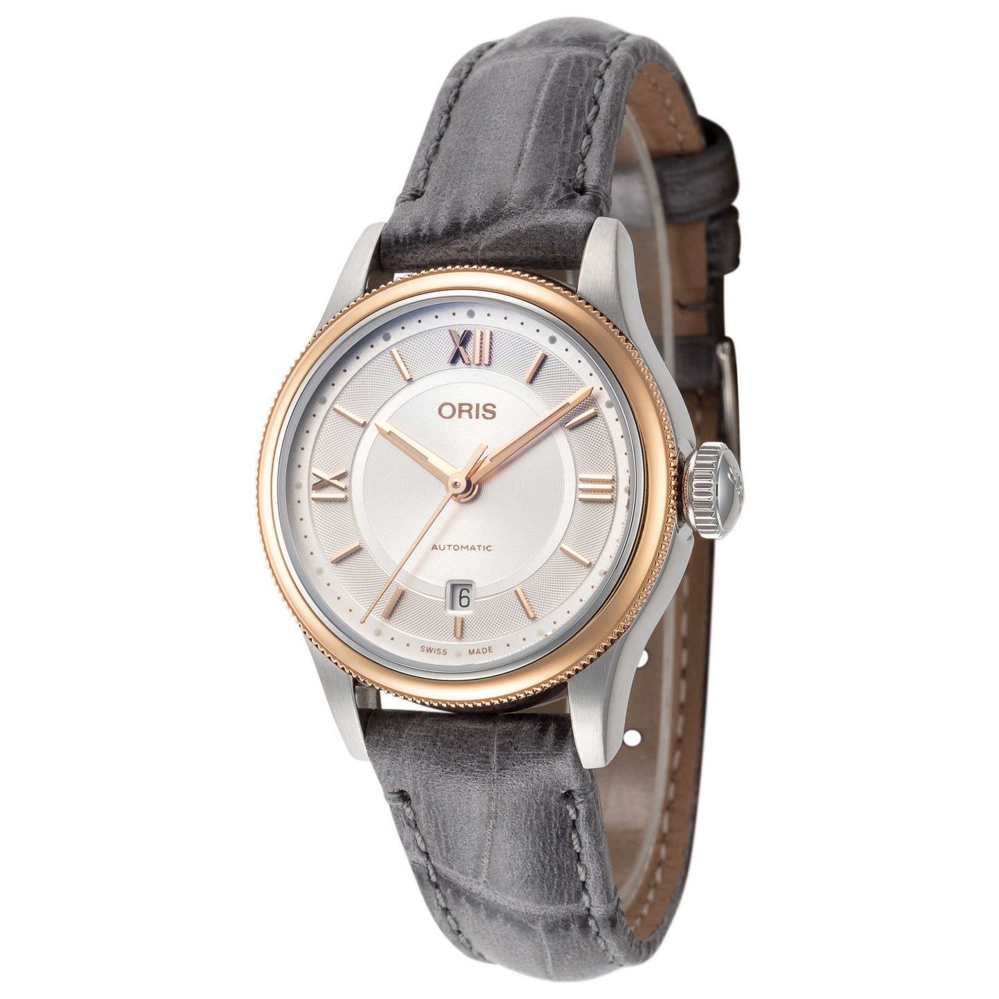 Front view of Oris Classic Date Women's Automatic Watch 01-561-7718-4371-07-5-14-33