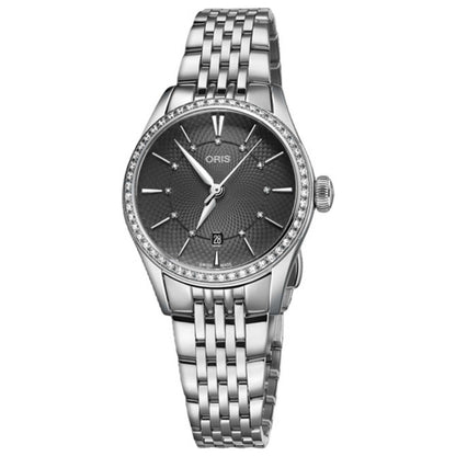 Front view of Oris Artelier Date Women's Automatic Watch 01-561-7722-4953-07-8-14-79