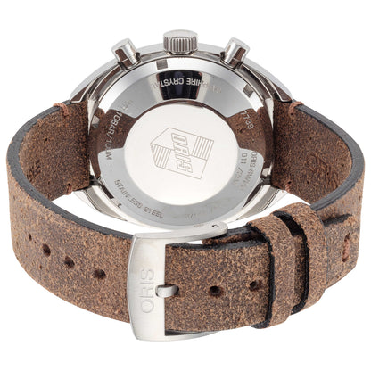 Back view of Oris Chronoris Men's Automatic Watch 01-673-7739-4034-SET-LS