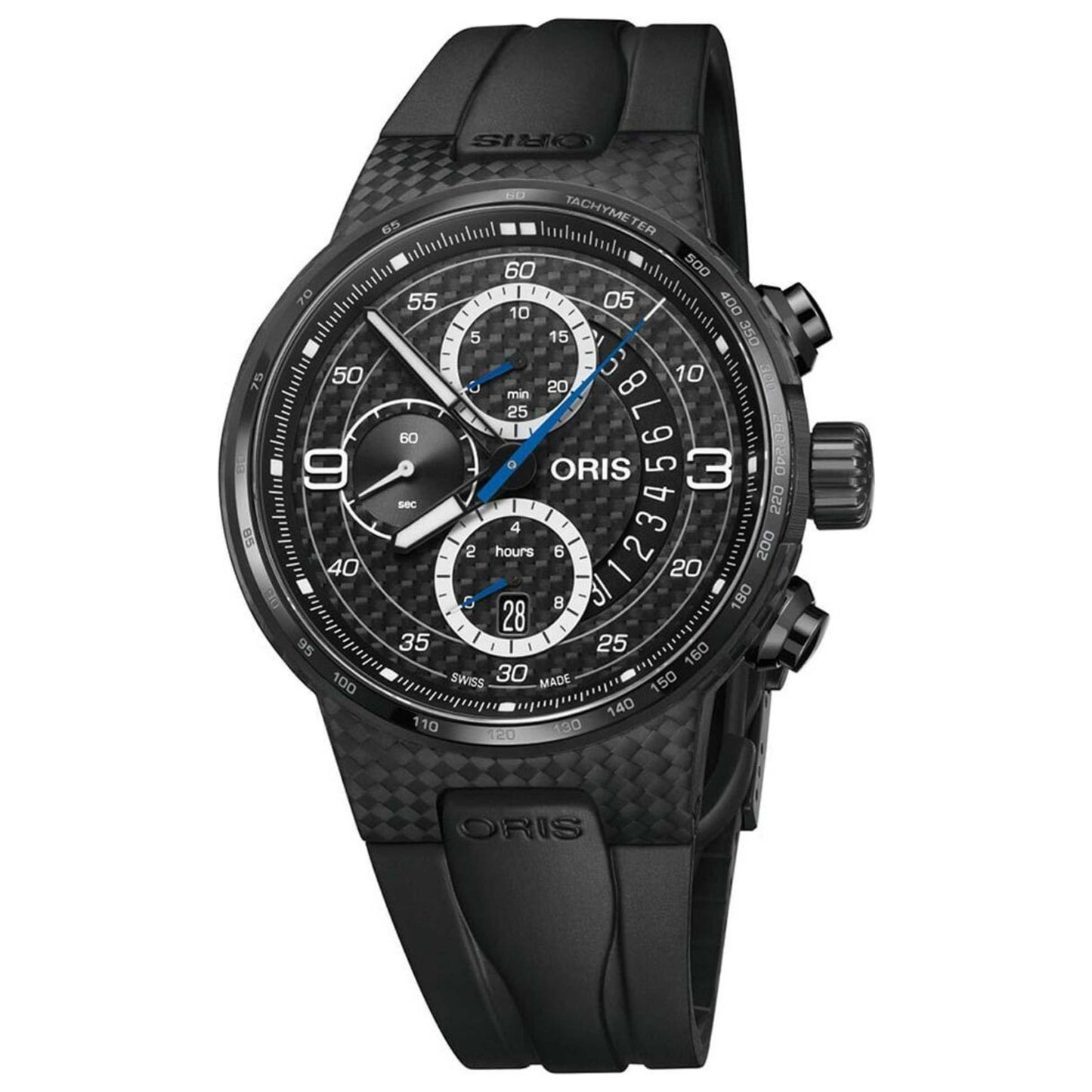 Front view of Oris Willaims Valtteri Bottas Men's Automatic Watch 01-674-7725-8784-SET-RS