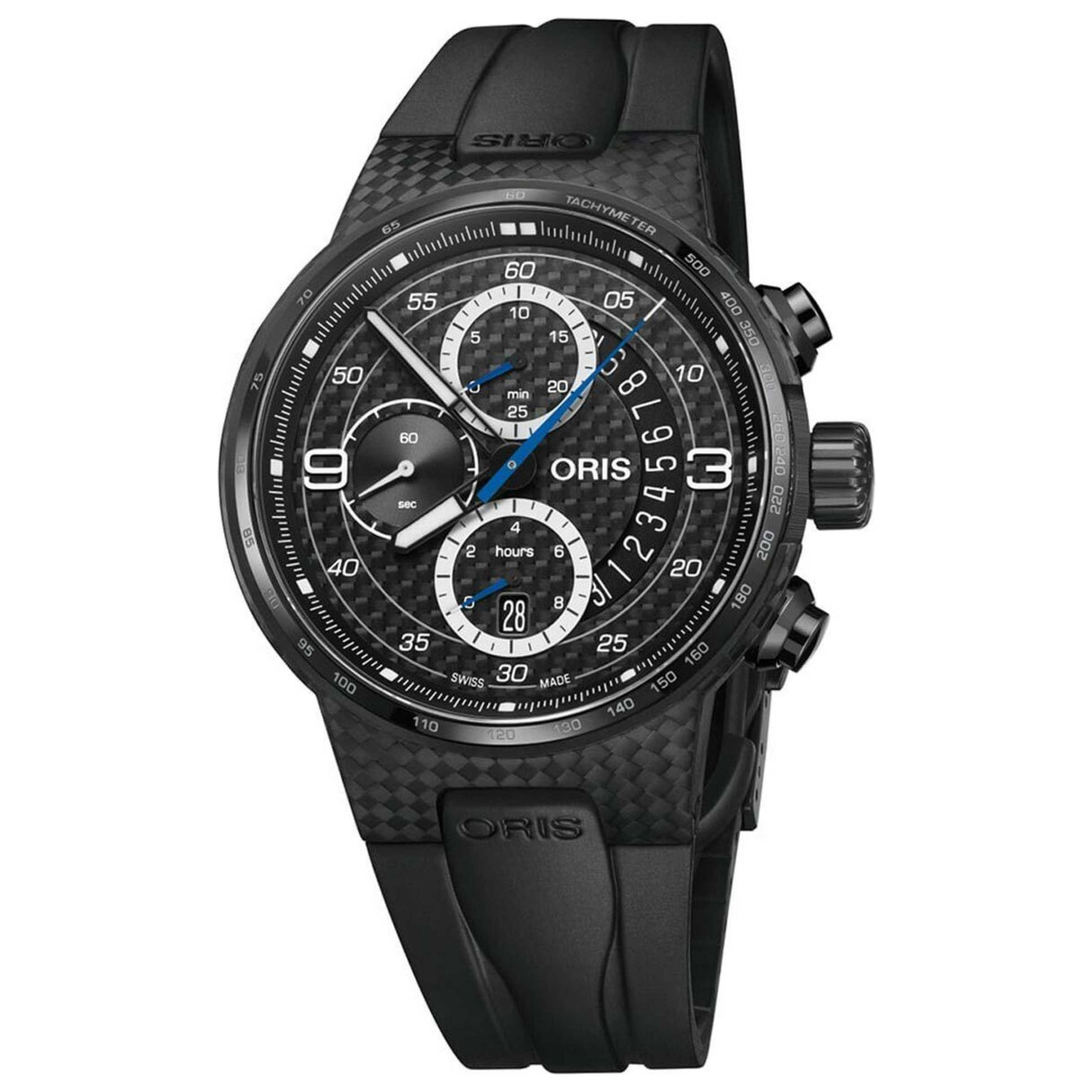 Front view of Oris Willaims Valtteri Bottas Men's Automatic Watch 01-674-7725-8784-SET-RS
