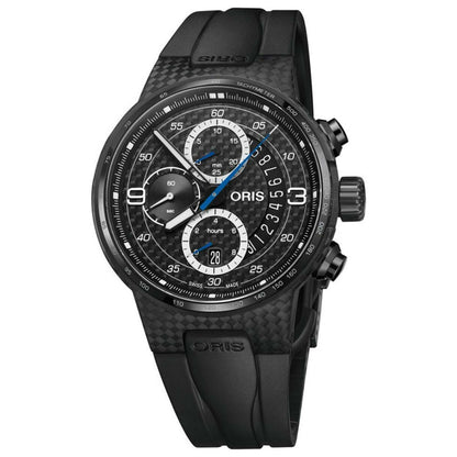 Front view of Oris Willaims Valtteri Bottas Men's Automatic Watch 01-674-7725-8784-SET-RS