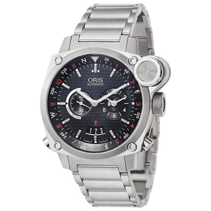Front view of Oris BC4 Men's Automatic Watch 01-690-76154154SETMB