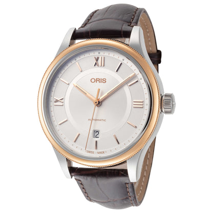 Front view of Oris Classic Date Men's Automatic Watch 01-733-7719-4371-07-5-20-32