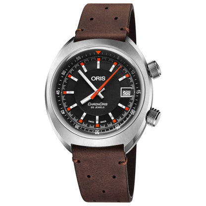 Front view of Oris Chronoris Men's Automatic Watch 01-733-7737-4054-07-5-19-45