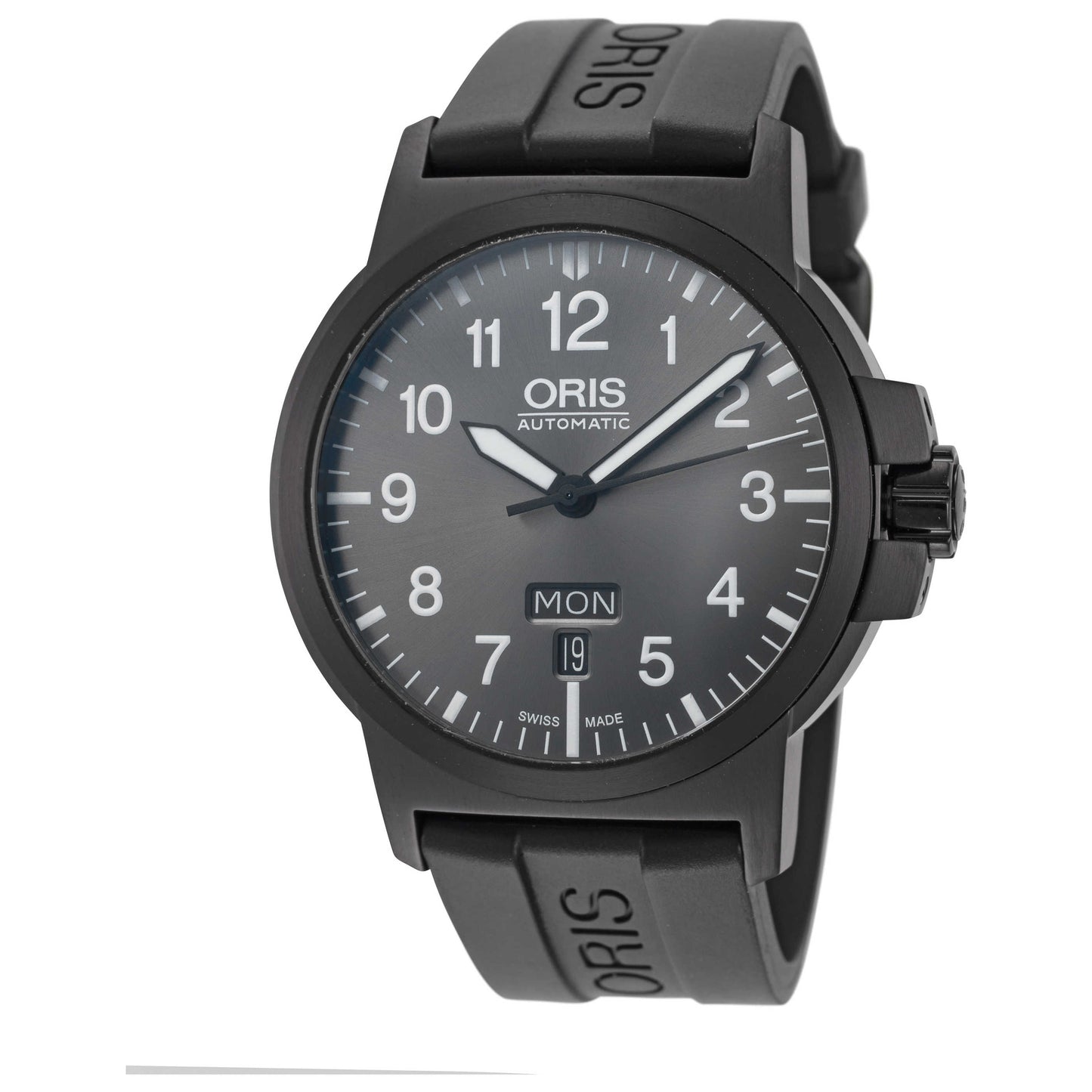 Front view of Oris BC3 Men's Automatic Watch 01-735-7641-4733-07-4-22-05B