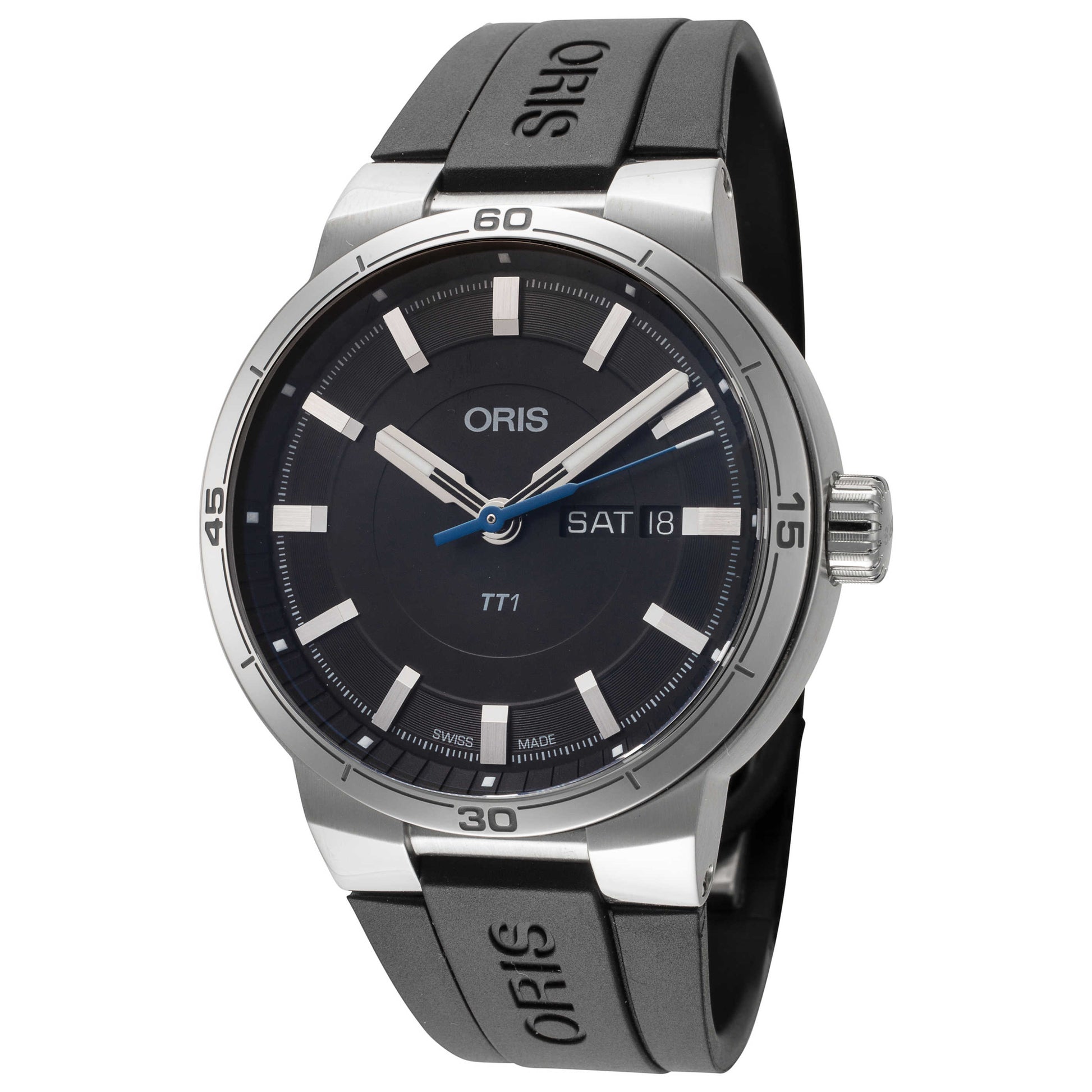 Front view of Oris TT1 Men's Automatic Watch 01-735-7752-4154-07-4-24-06FC
