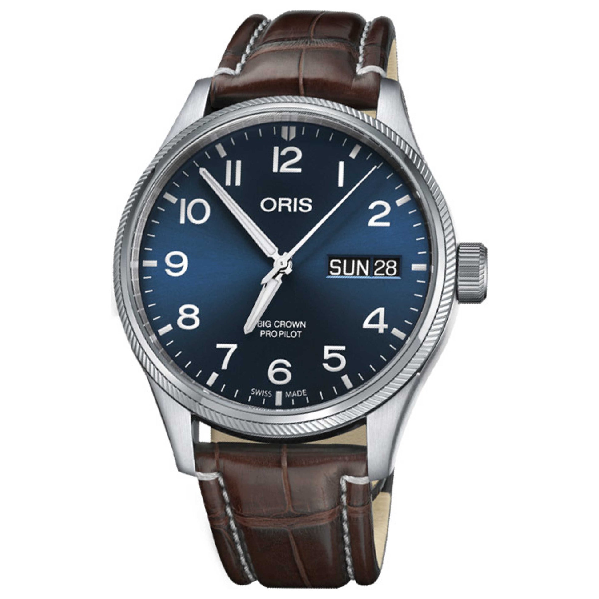 Front view of Oris Big Crown ProPilot Men's Automatic Watch 01-752-7698-4065-07-1-22-72FC