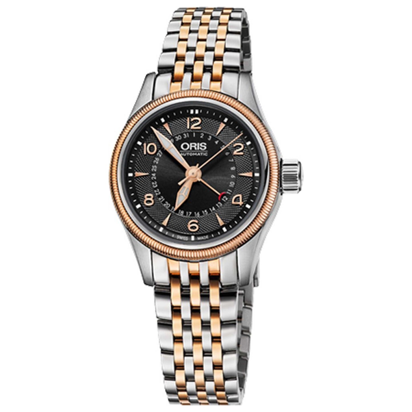 Front view of Oris Big Crown Men's Automatic Watch 01-754-7679-4364-07-8-20-32