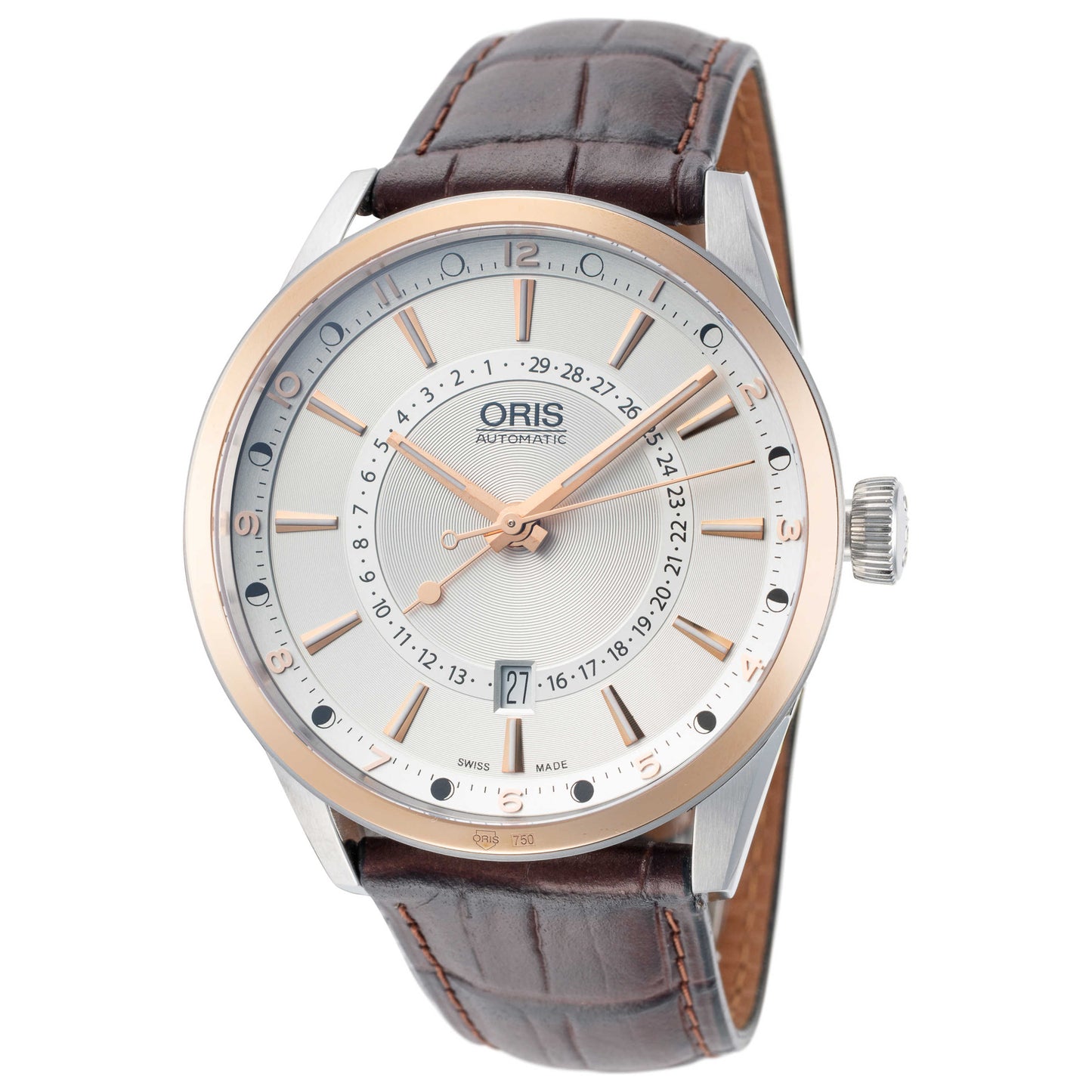 Front view of Oris Artix Men's Automatic Watch 01-761-7691-6331-07-5-21-80FC